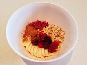 oats and frui pre mix