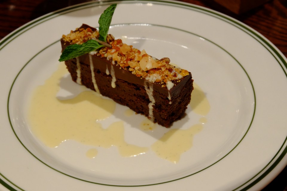 Flourless chocolate cake