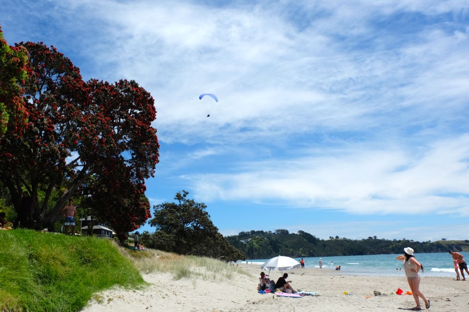 Onetangi beach
